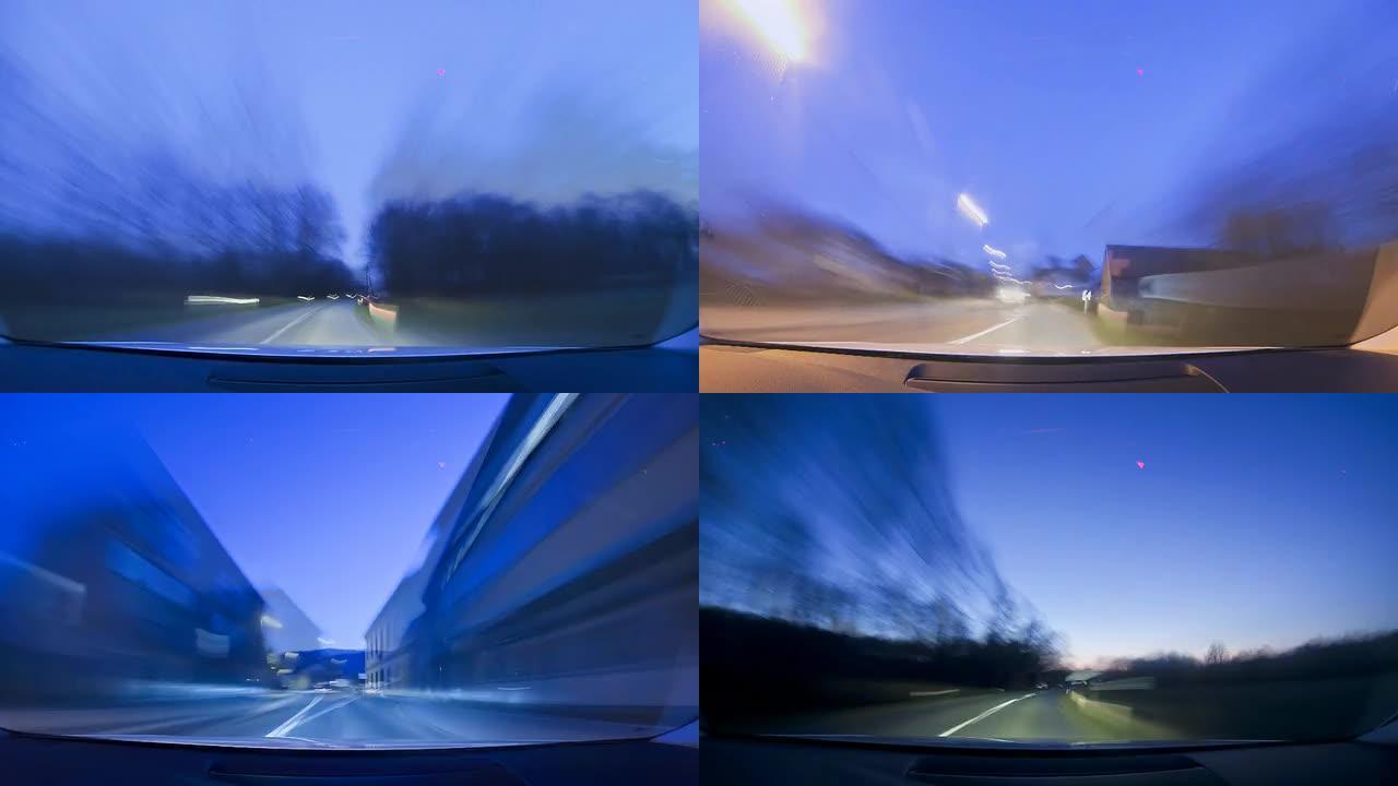 HD TIME-LAPSE：驾驶视角