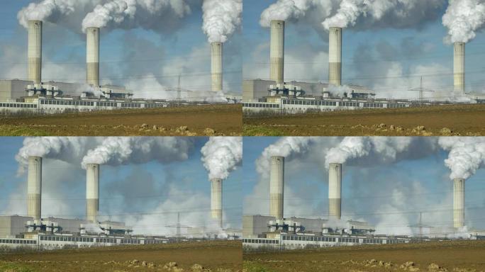 多莉：全球变暖全球变暖烟囱污染废气排放石