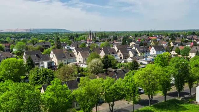 空中: 德国的村庄