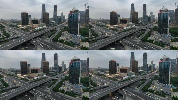 延时-北京中央商务区 (WS Zoom)