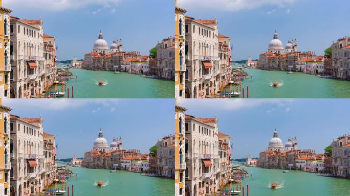 眺望意大利威尼斯运河