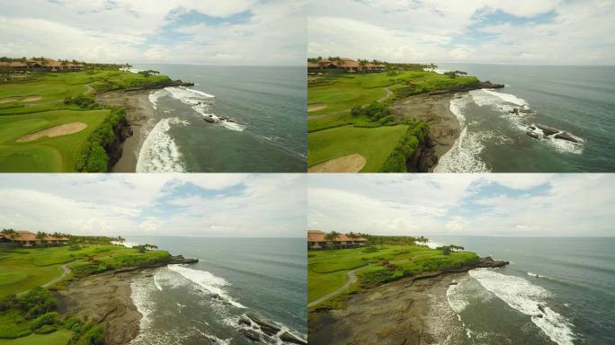 巴厘岛海岸线的空中娱乐协会高尔夫球场