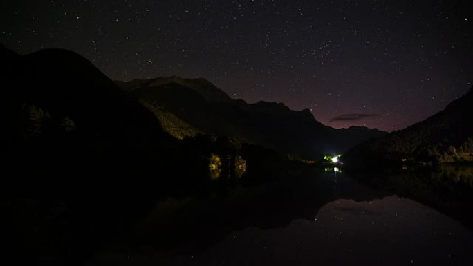 时间跨度：山湖延时美景