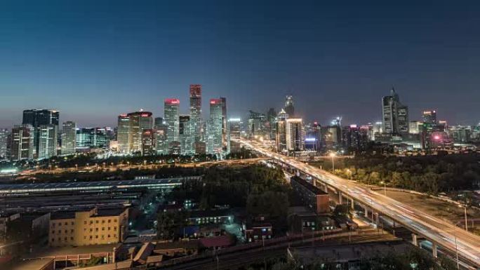 延时-北京CBD地区 (Zoom)