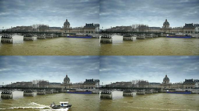 巴黎河滨的桥