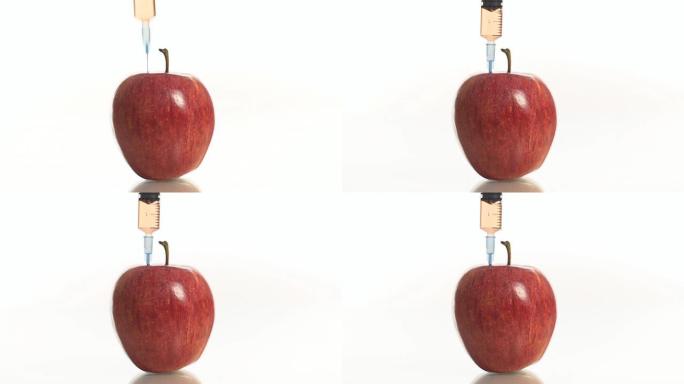 高清慢动作: 转基因苹果