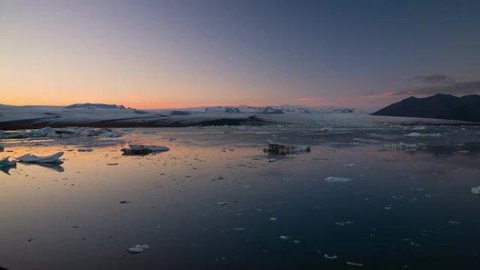 冰岛Jokulsarlon泻湖