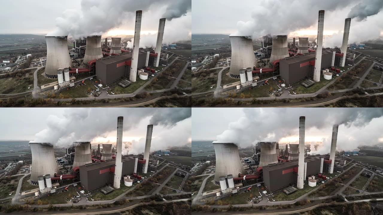 燃煤发电站的空中环境影响评估