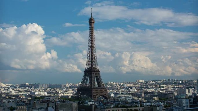时差：巴黎艾菲尔铁塔