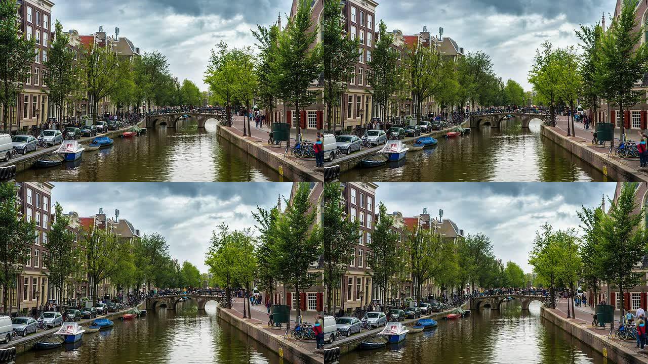 阿姆斯特丹运河国外旅游荷兰旅行欧洲文化