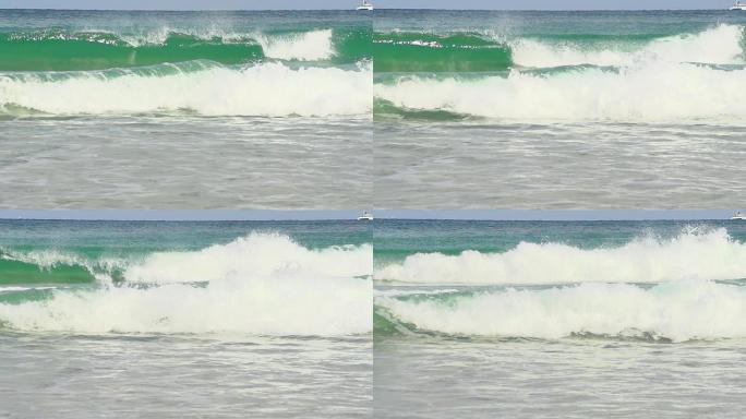 HD SUPER SLOW-MO：沙滩冲浪