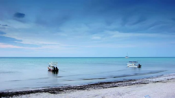 Beach Holbox，墨西哥