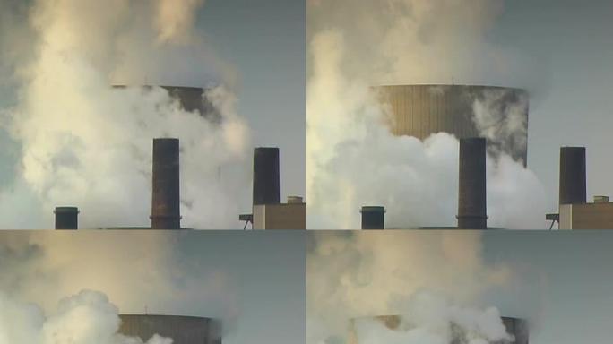 DV：空气污染工业发电能源生产废气排放
