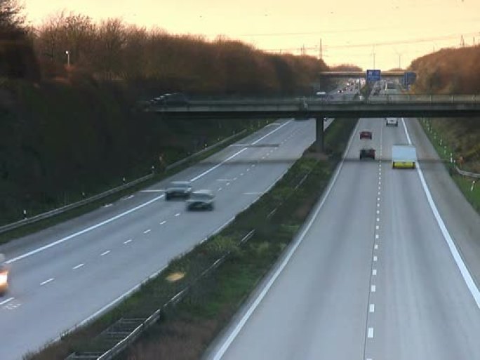 PAL：公路车流公路夜景汽车