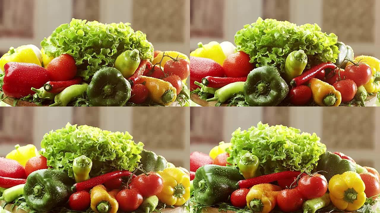 新鲜蔬菜混合物新鲜蔬菜混合物