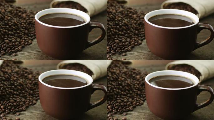 咖啡优质产品豆视频电商素材