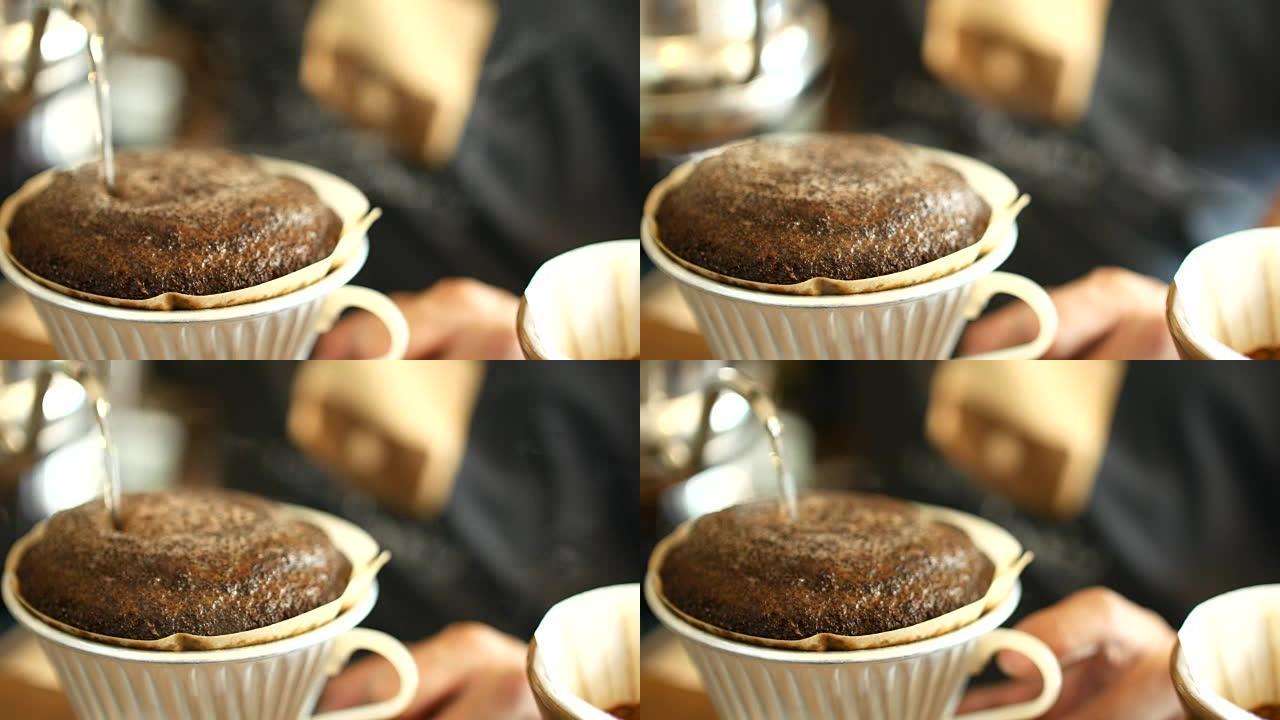 4K: drip coffee的咖啡师