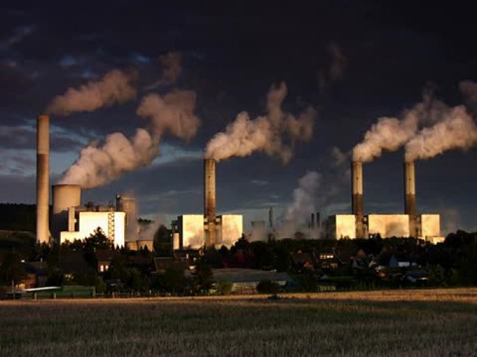 NTSC：发电厂烟囱污染废气排放石化油化