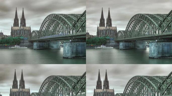 PAL：科隆科隆大教堂德国地标夜景