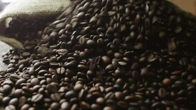 咖啡豆咖啡豆咖啡原料堆积