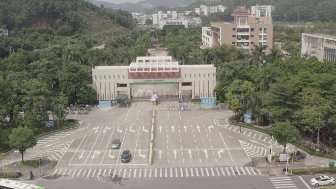 广东省惠州市惠州学院航拍大学学校