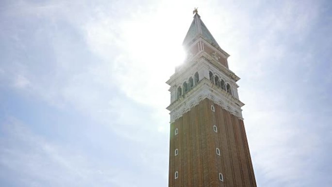 意大利威尼斯的圣马克钟楼景观