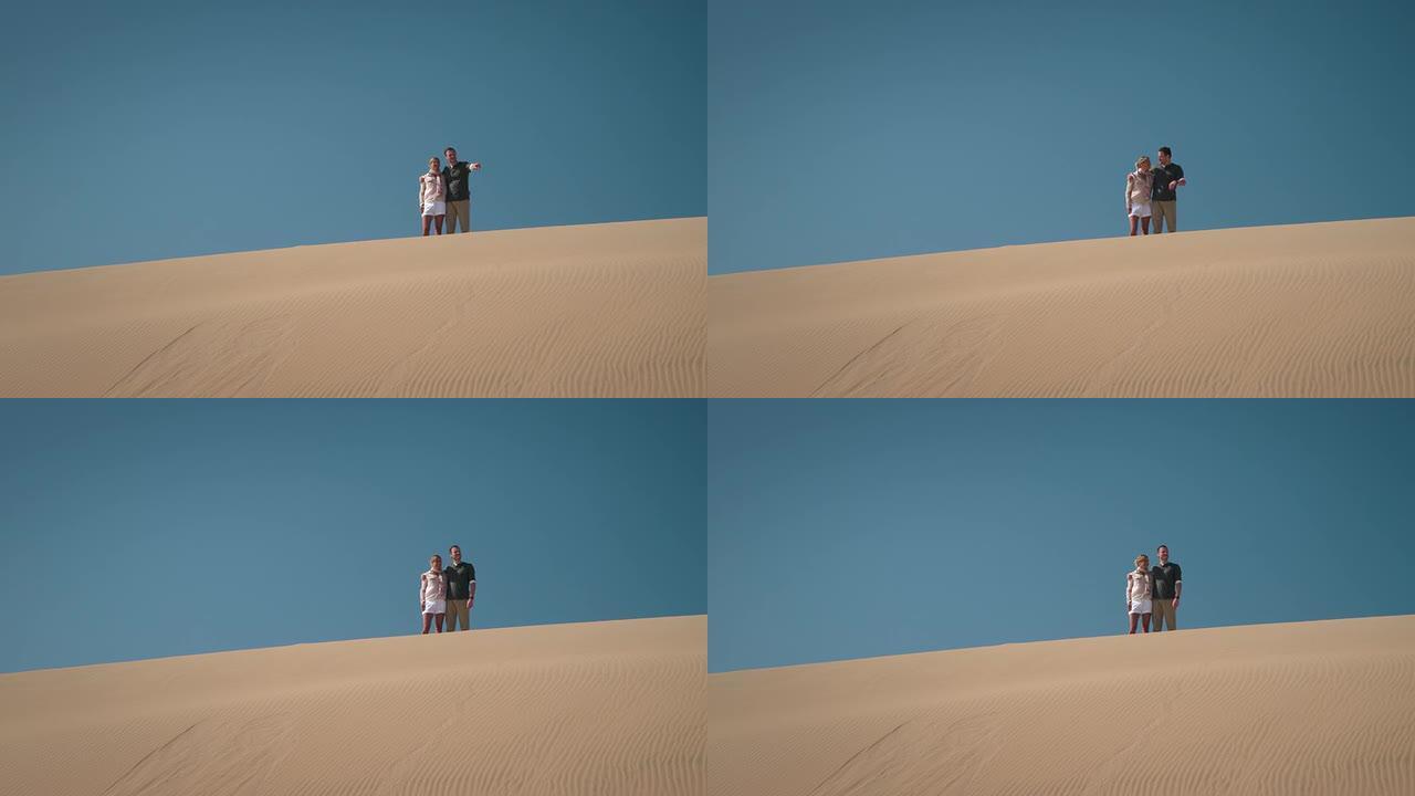 沙漠中的情侣沙漠中的情侣