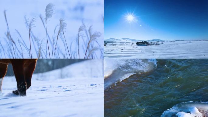 冰天雪地 冬天 冬季