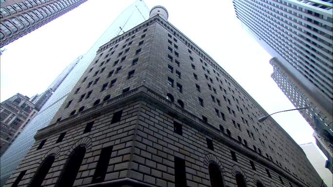 华尔街 金融中心 外国建筑