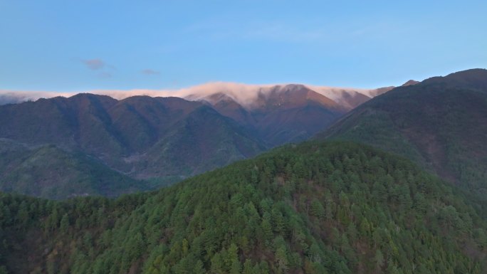 雅安汉源九襄山脉