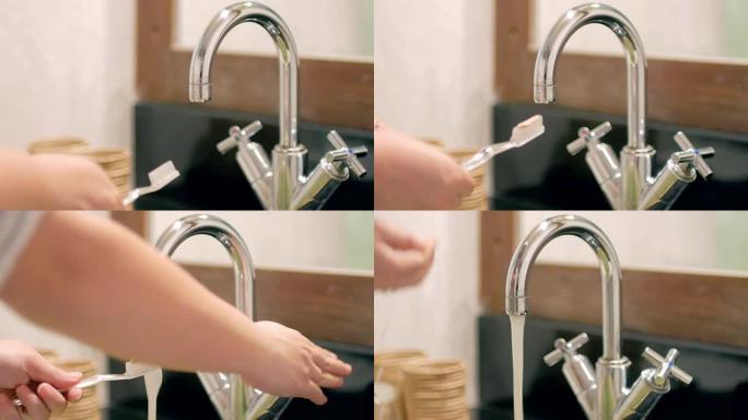 在水槽里洗手刷牙洗手刷牙酒店