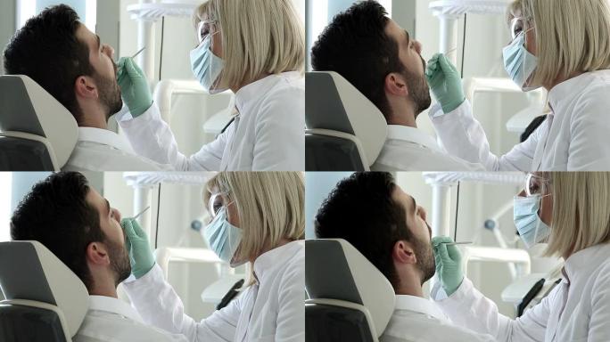 牙科手术口腔检查牙龈医院