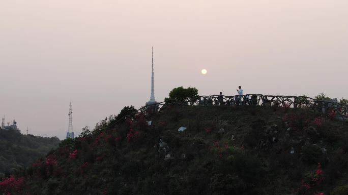 深圳梧桐山日落