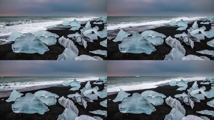 冰岛Jokulsarlon泻湖