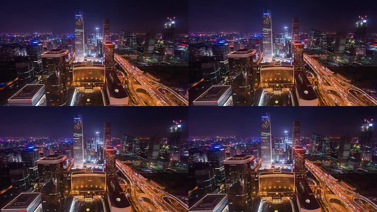 延时-夜间北京天际线视图 (WS HA放大)