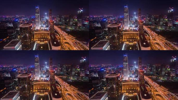 延时-夜间北京天际线视图 (WS HA放大)