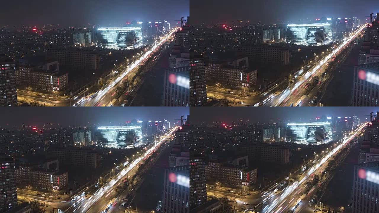 T/L WS HA TD北京朝阳门地区鸟瞰图