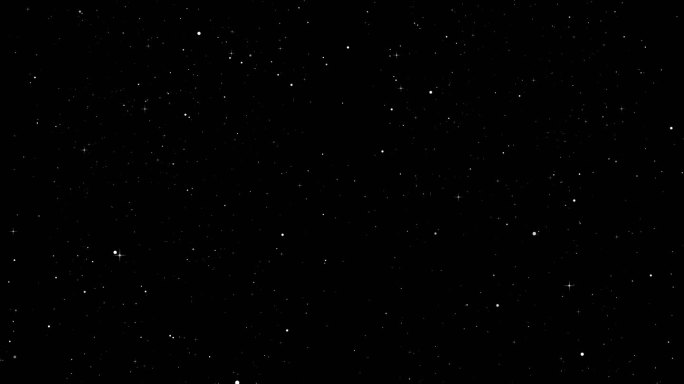 白色星空星光背景光效粒子闪烁发光光斑光晕