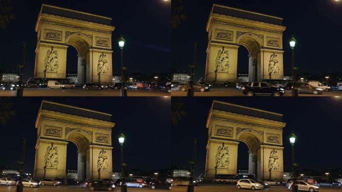 巴黎凯旋门巴黎凯旋门法国地标建筑