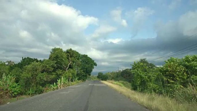 哥斯达黎加的POV风景之路