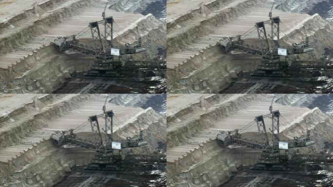 褐煤开采矿山机械大型采矿设备露天开采
