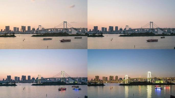 时间流逝彩虹桥-东京