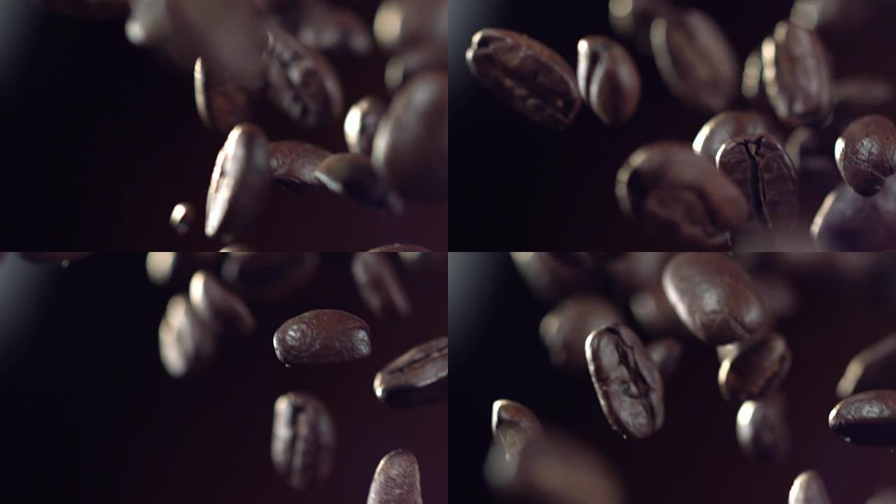 咖啡豆掉落素材