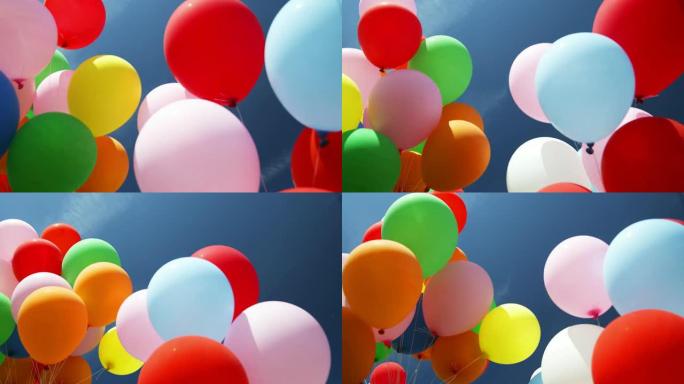 气球（红色拍摄）六一儿童节61节日实拍素