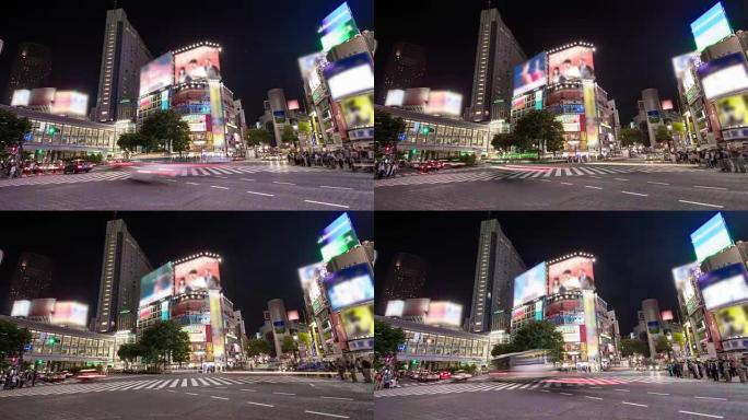 T/L 8k涩谷站前最繁忙的十字路口