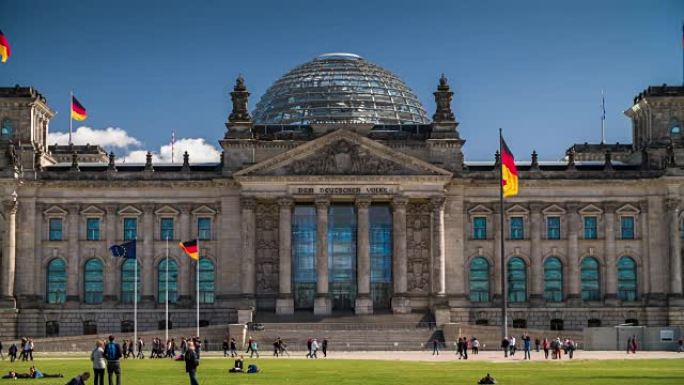 德国柏林的国会大厦