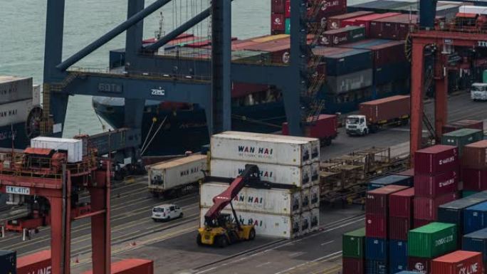 延时: 香港青衣港海运集装箱港货船货运