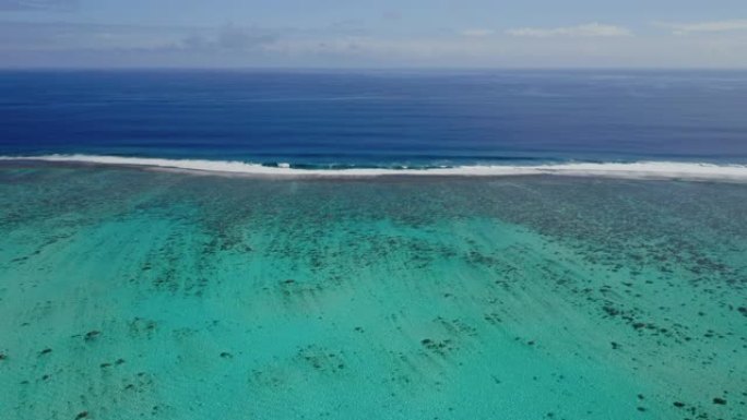 岛屿泻湖和大海东南亚海岛海冰