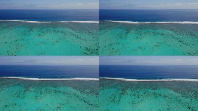 岛屿泻湖和大海东南亚海岛海冰