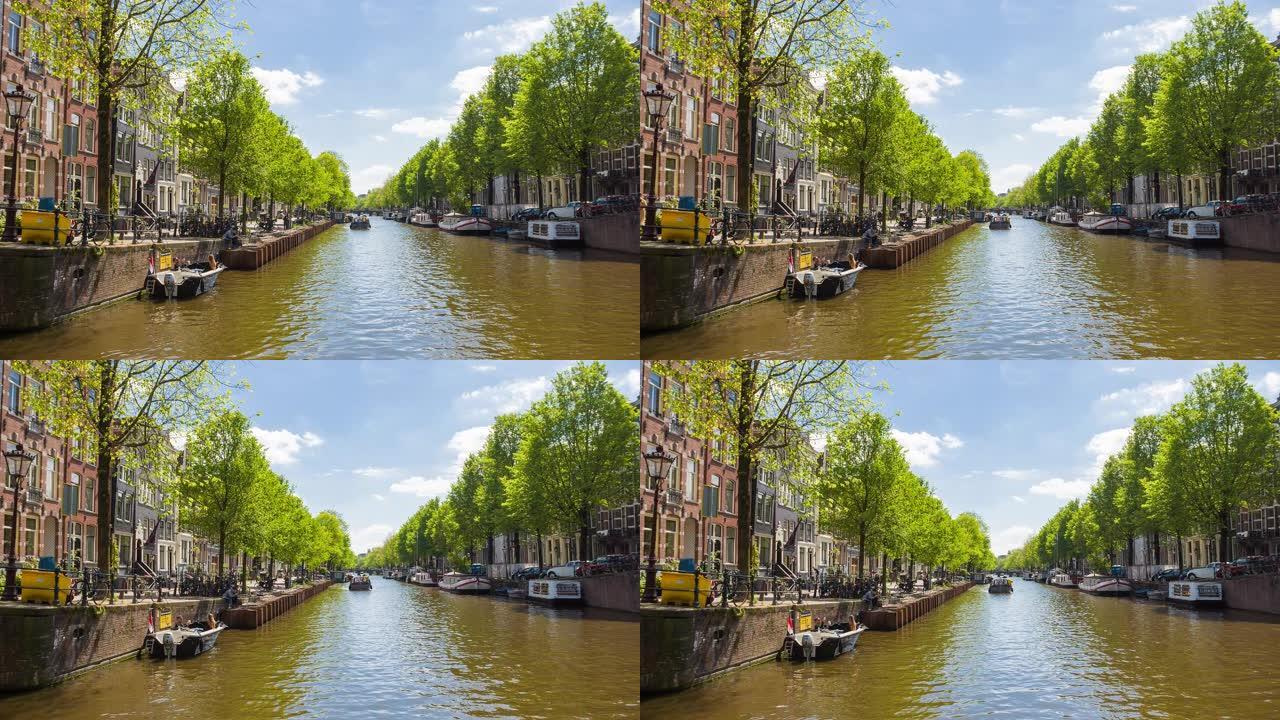 阿姆斯特丹春天的晴天